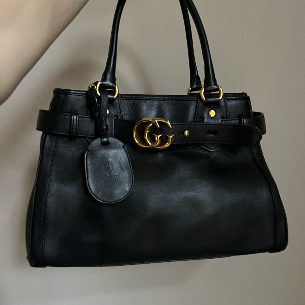 Gucci GG running tote bag black